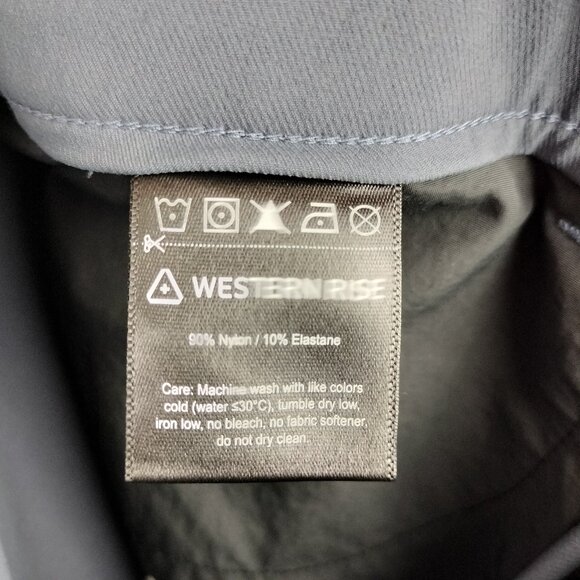 Western Rise Evolution Pants Mens Size 33x30 Gray Performance Stretch 5 Pocket - Picture 14 of 15